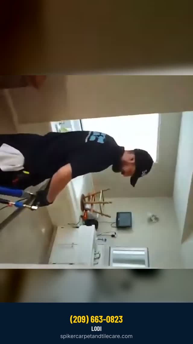 Tile and grout cleaning in Lodi, CA - real work, our own crew, no stock footage.

Hot wate