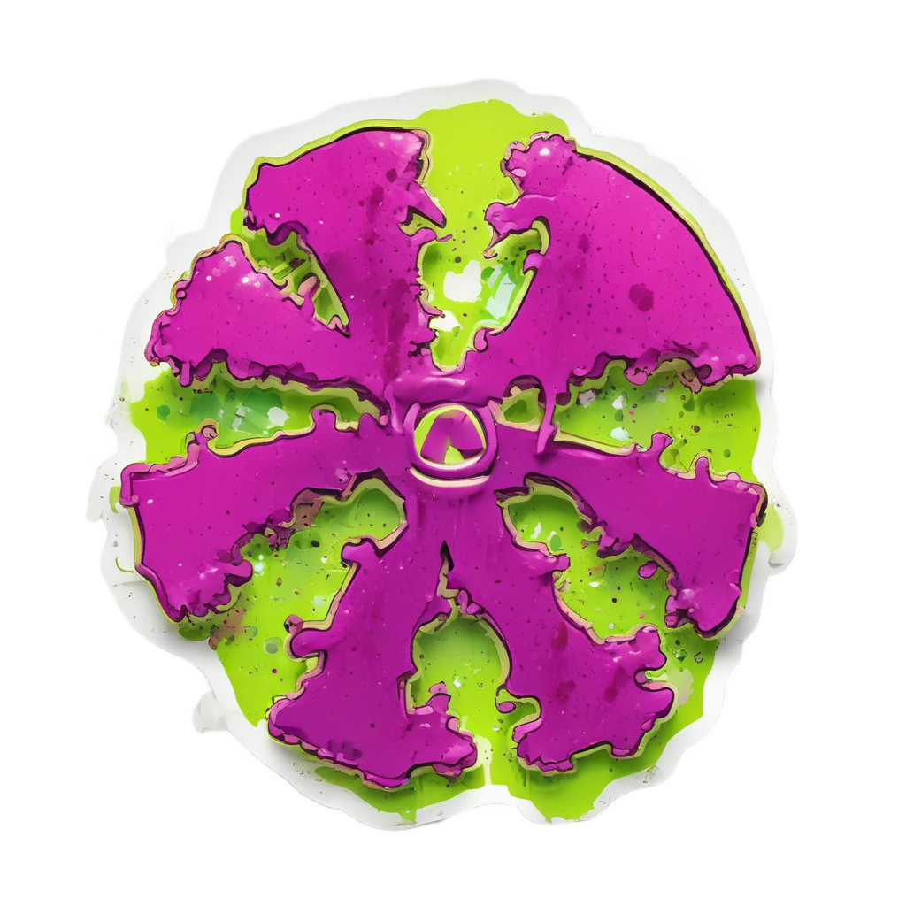 Abstract Ink Splatter — abstract & patterns stickers