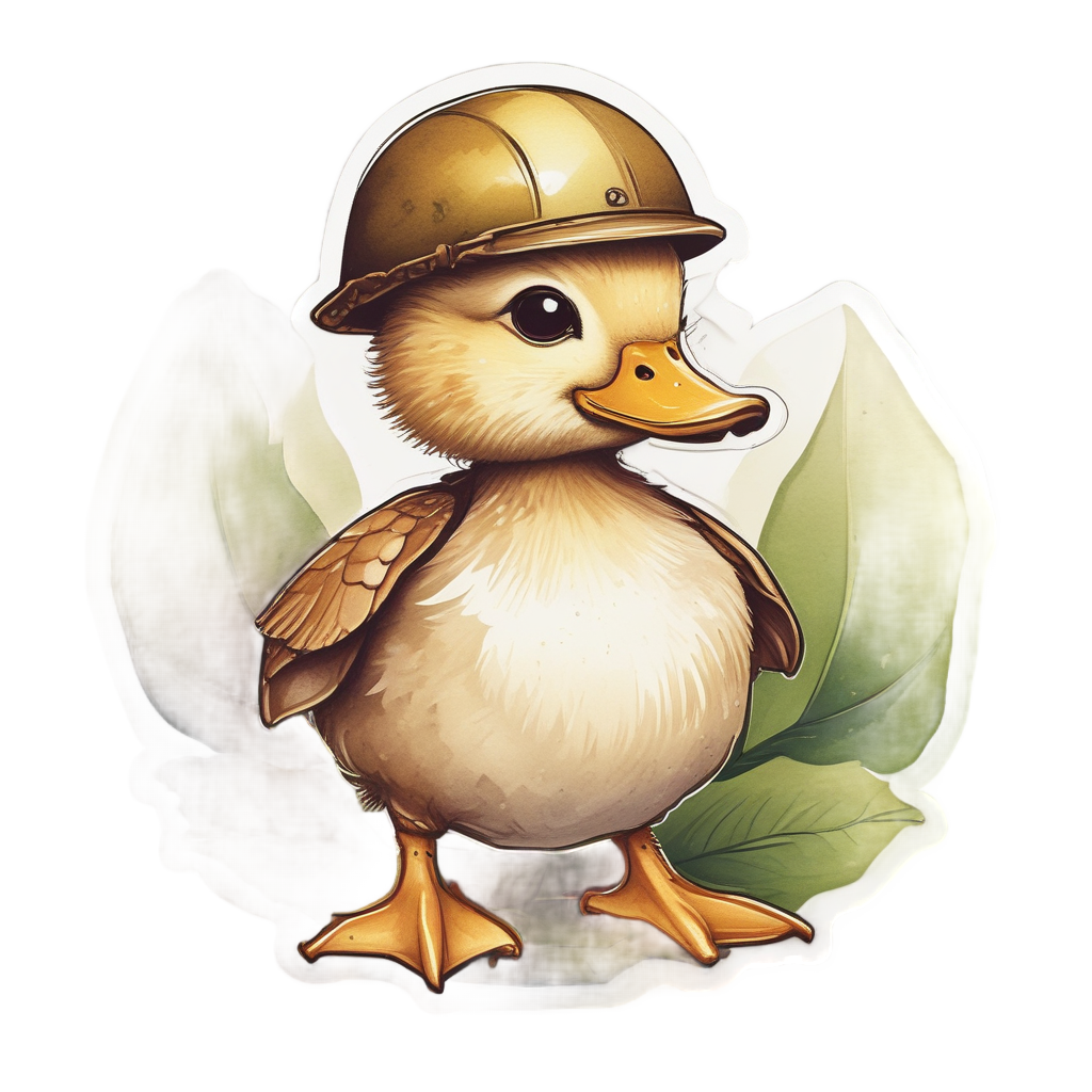 Acorn Knight Protector — farm nursery stickers