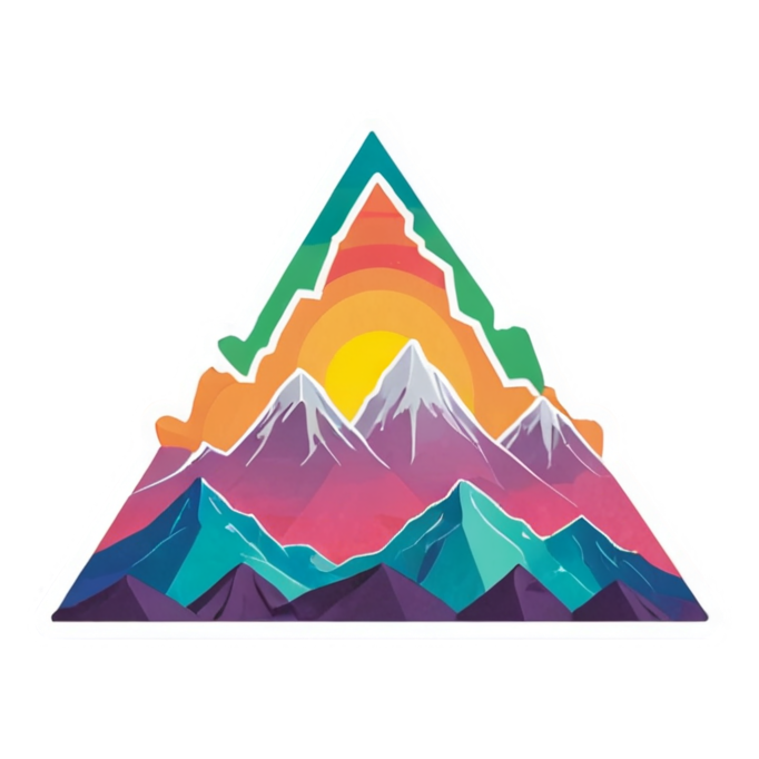Be Brave (holographic) — affirmation stickers