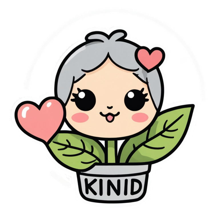 Stay Kind (kawaii) — affirmation stickers