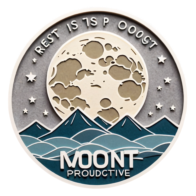 Rest Is Productive (papercut) — affirmation stickers