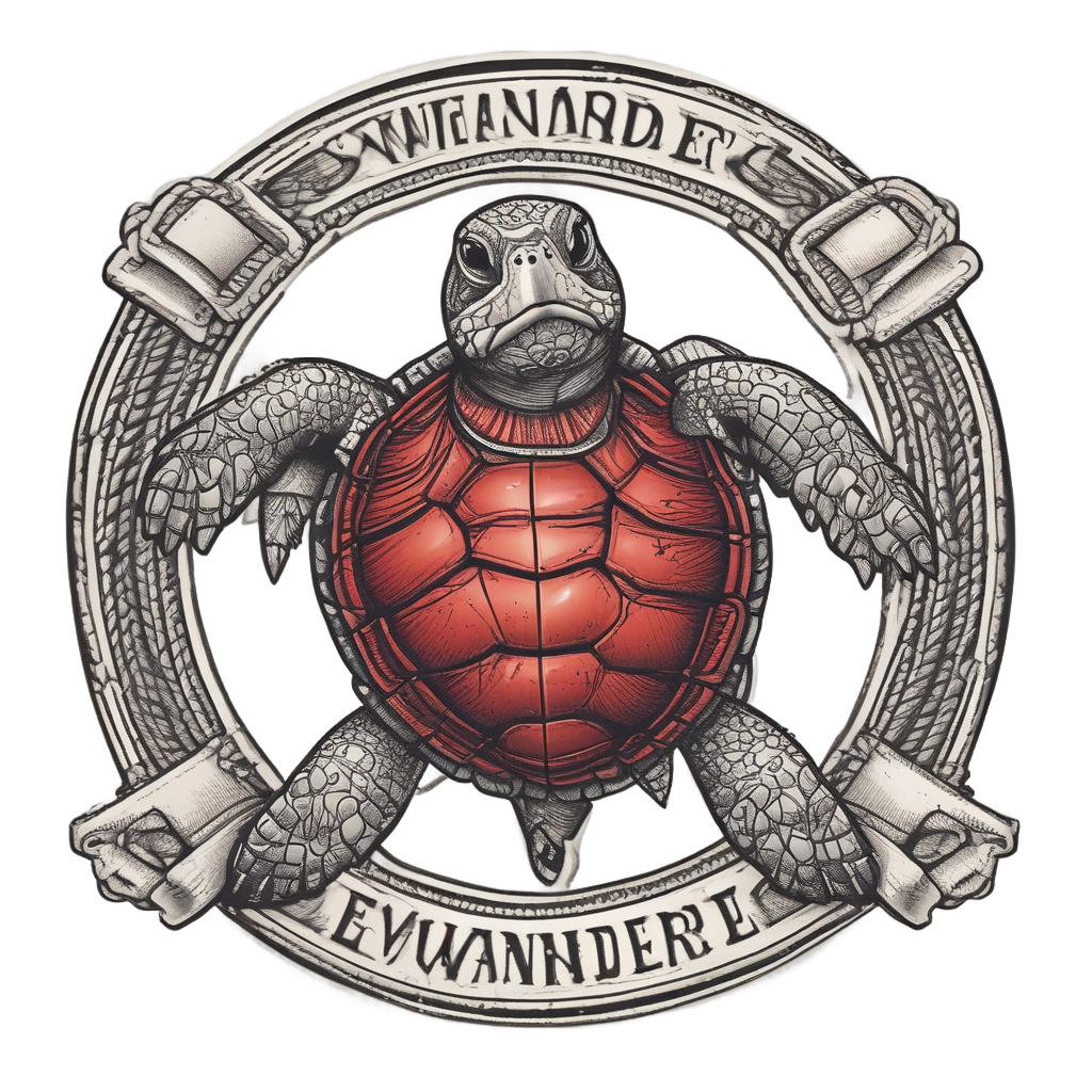Anchored Sea Wanderer — ocean nursery stickers