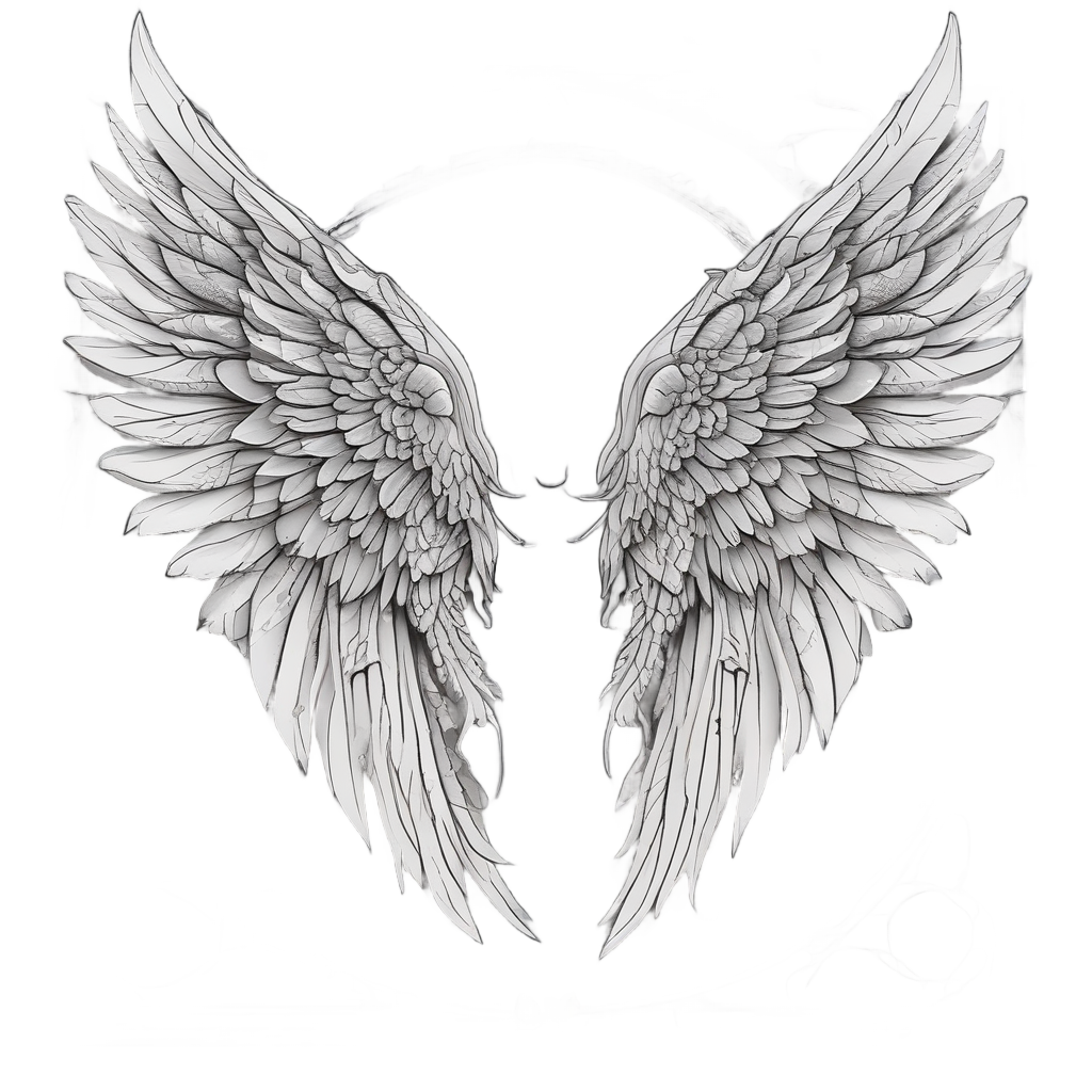 Angel Wing Wire — barbed wire stickers