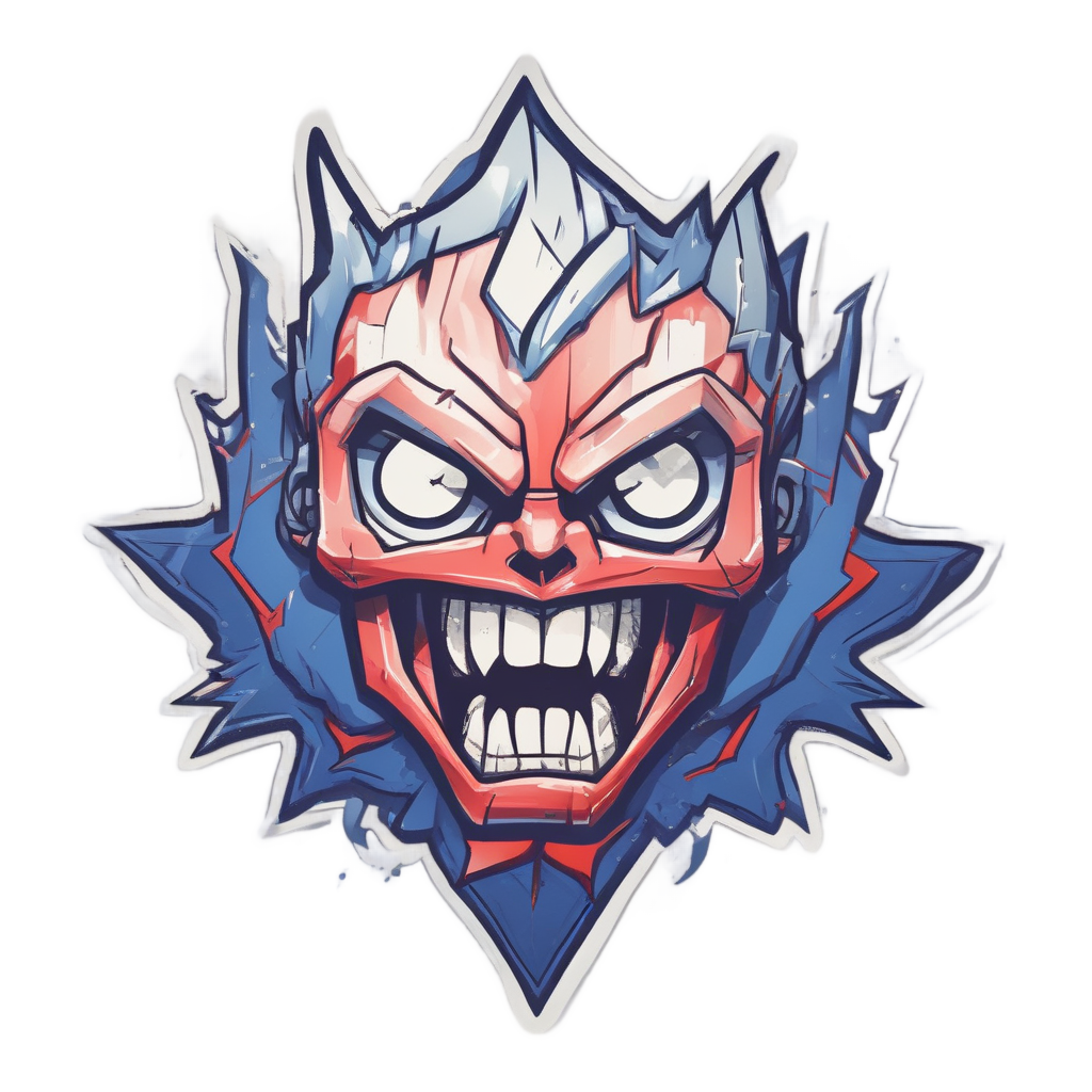 Angry Bolt Throwing Fists — high voltage stickers