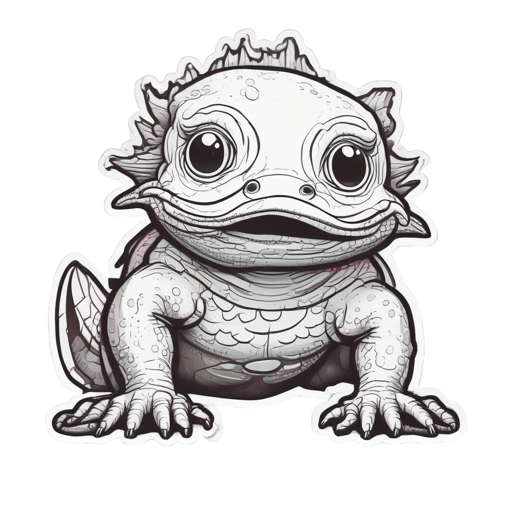 Angry Fluffy Gills — animals & pets stickers