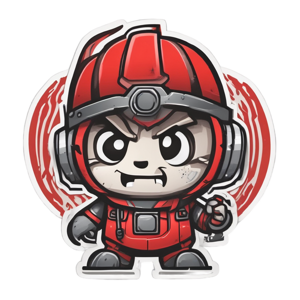 Angry Power Drill — garage stickers