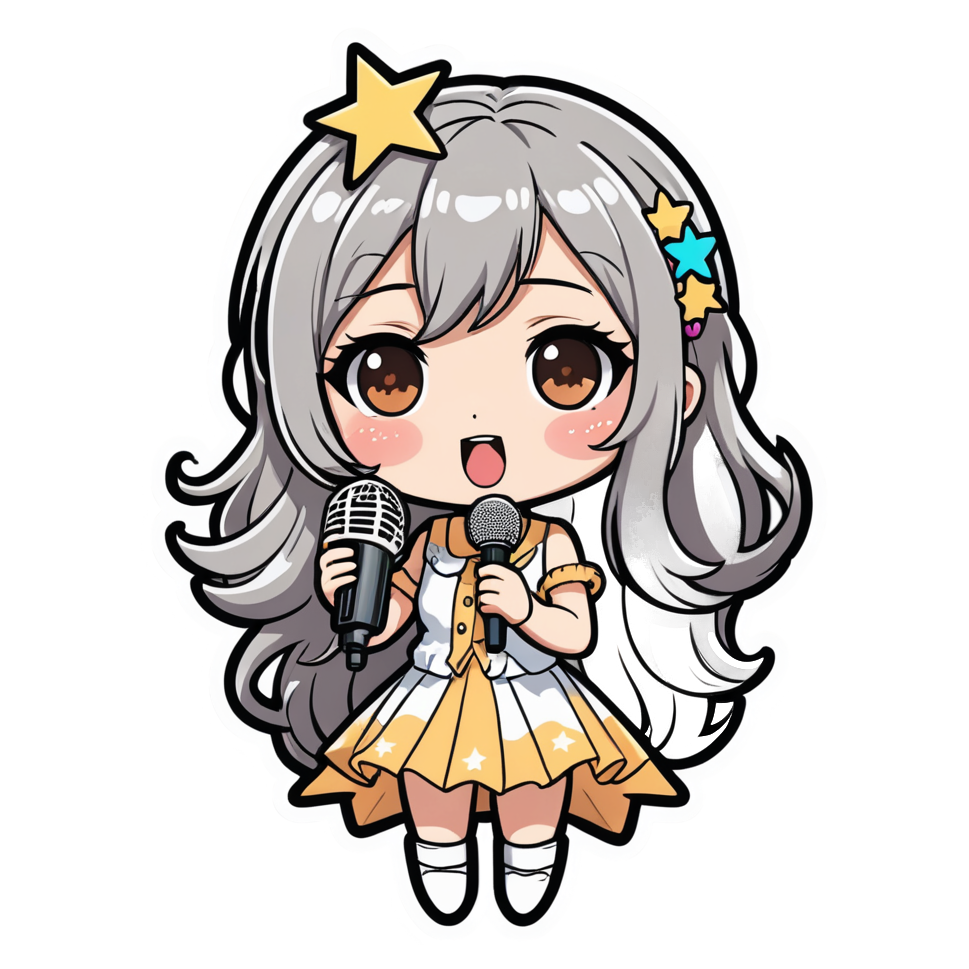 Anime Idol (kawaii) — kawaii stickers