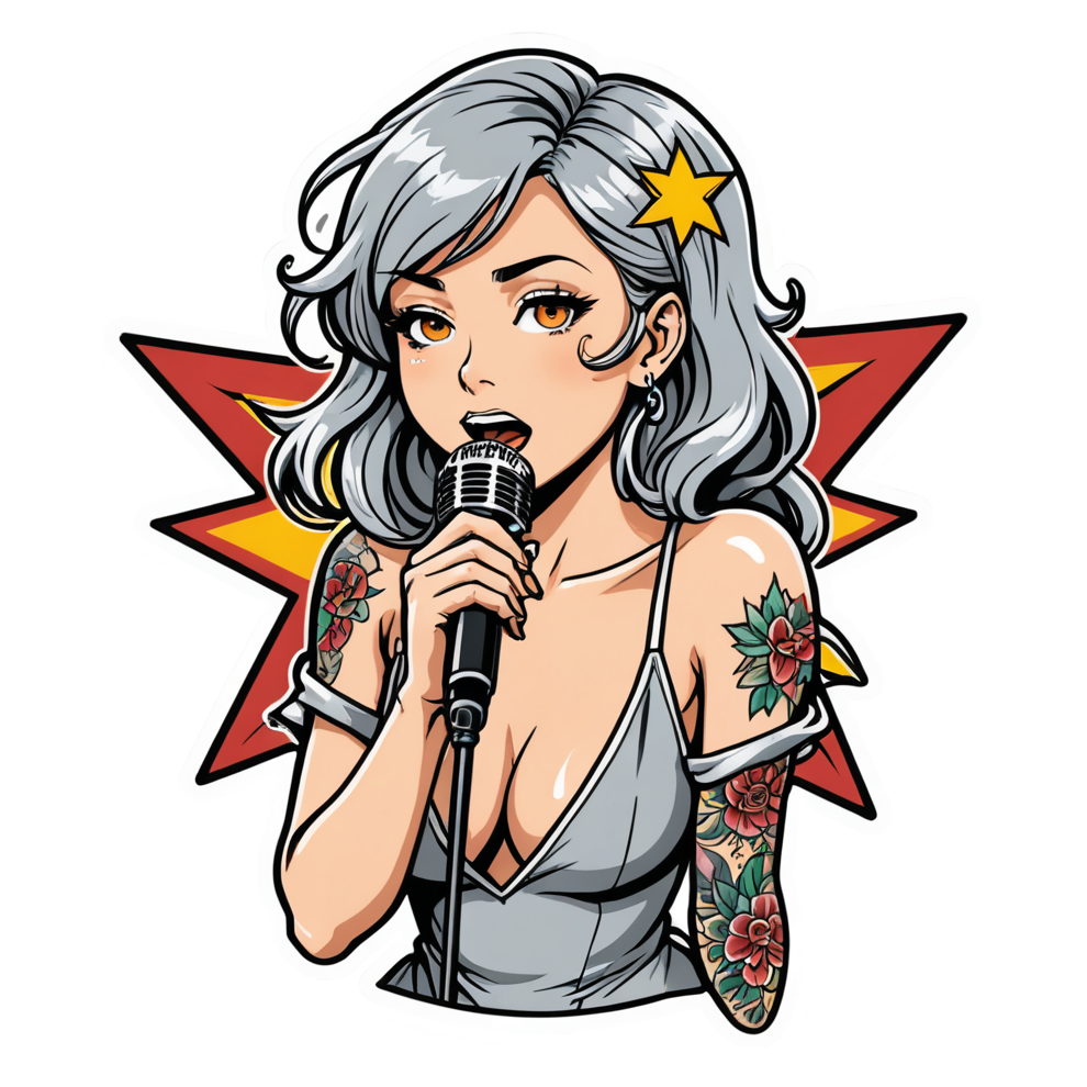 Anime Idol (tattoo) — anime stickers