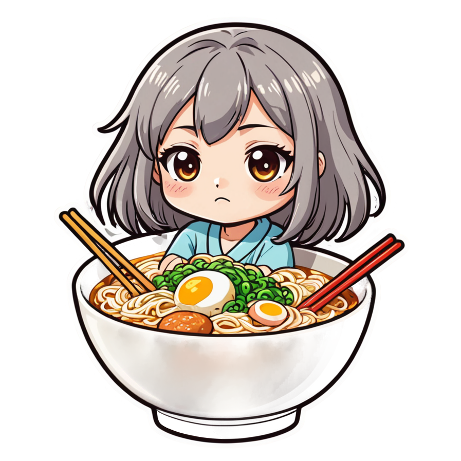Ramen Lover (kawaii) — kawaii stickers