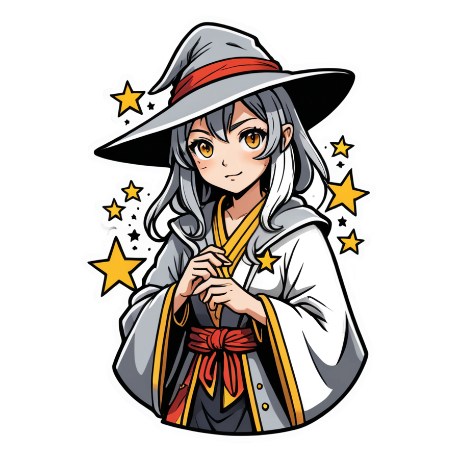 Star Mage (tattoo) — anime stickers