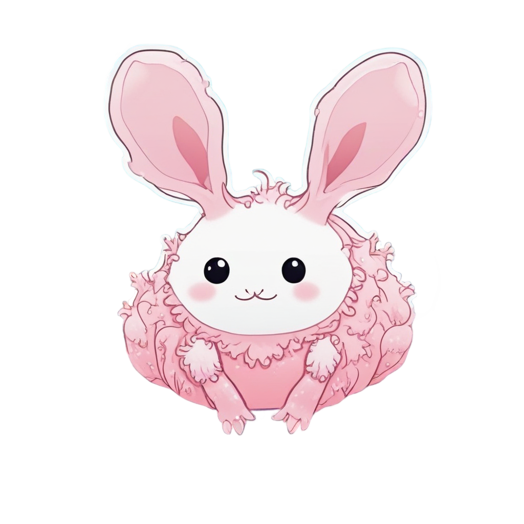 Antler-Crowned Sea Bunny — outdoorsman stickers