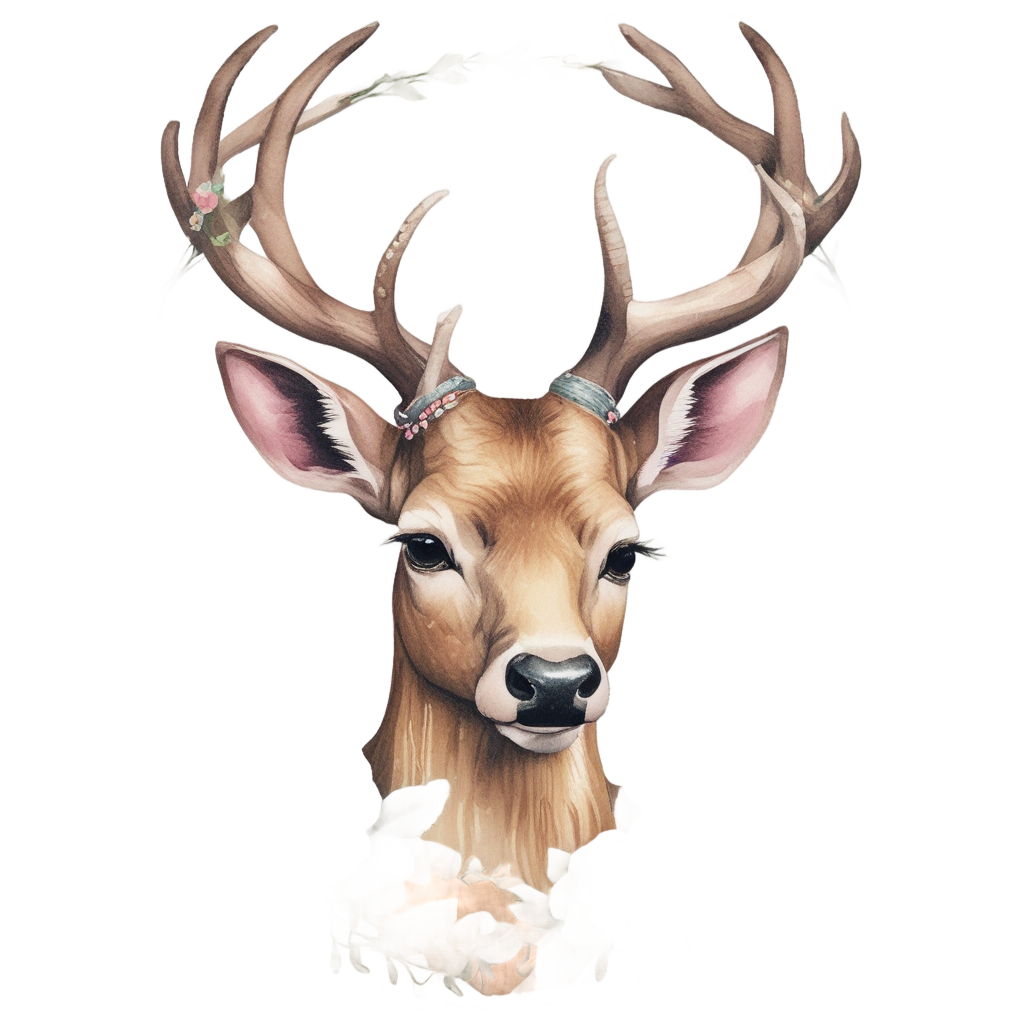 Antler Heart Weaver — outdoorsman stickers