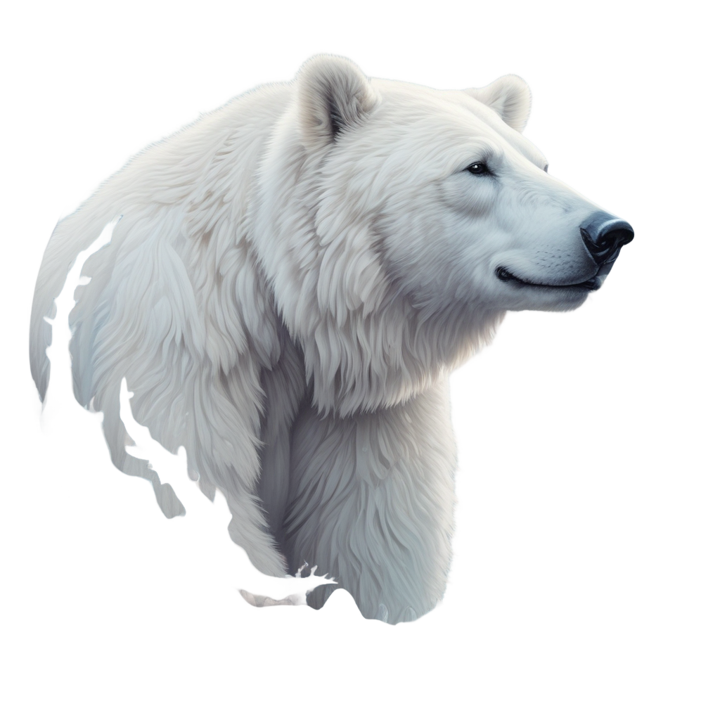 Antler Spirit Bear — outdoorsman stickers