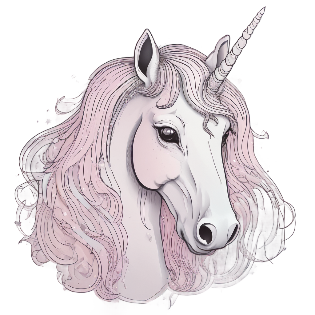 Antler Unicorn Mane — outdoorsman stickers