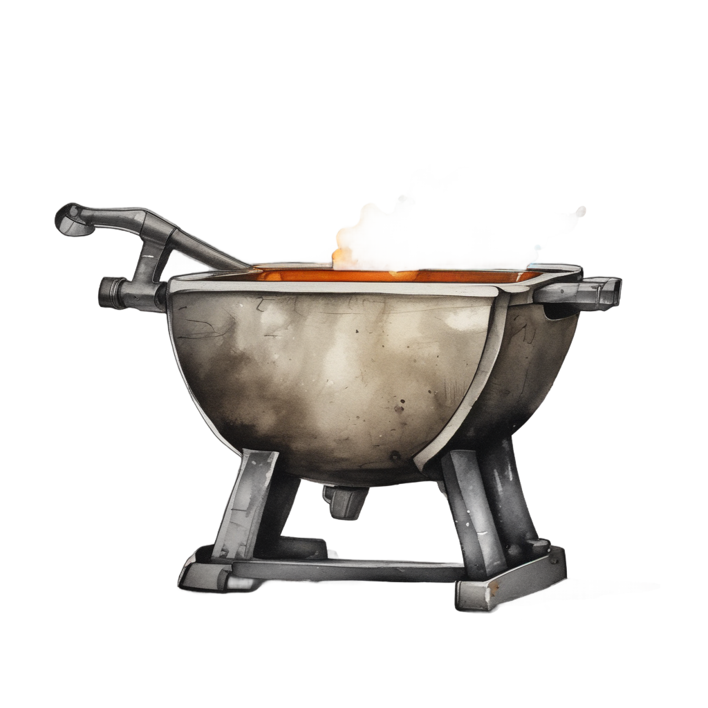 Anvil and Forge Flame — garage stickers