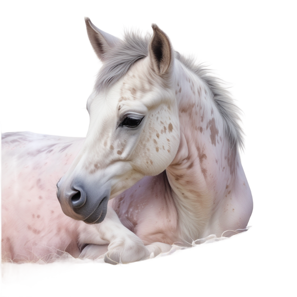 Appaloosa Foal Sleeping — animals & pets stickers