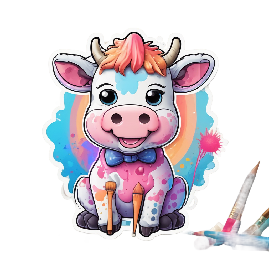 Artist Easel Dreamer — farm nursery stickers