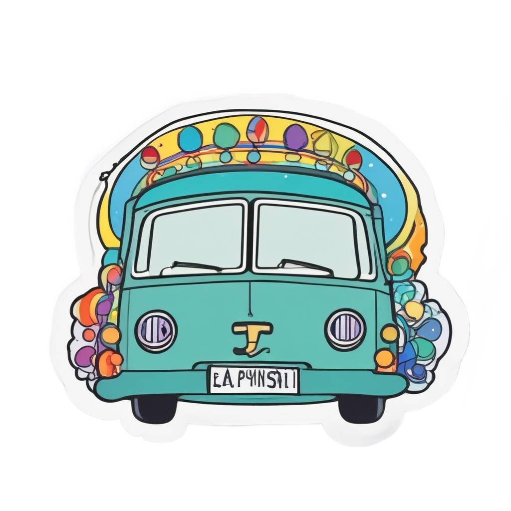 Artist Palette Cruiser — motorcycles stickers