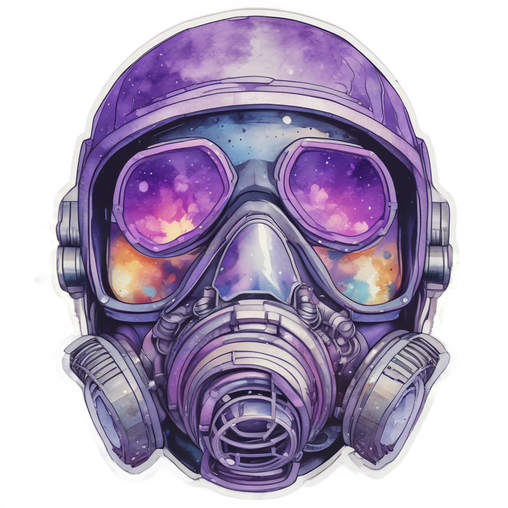 Astronaut Gas Mask — gas mask stickers