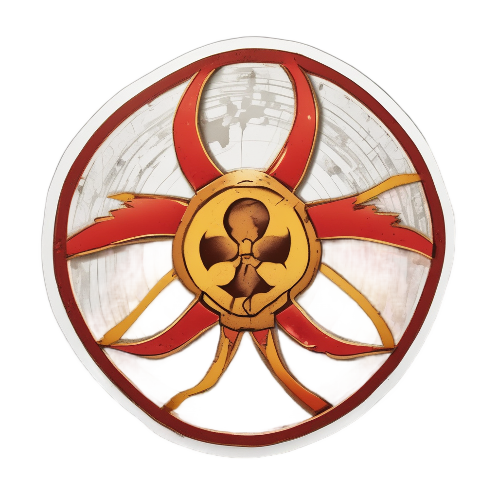 Atomic Biohazard Blast — biohazard stickers