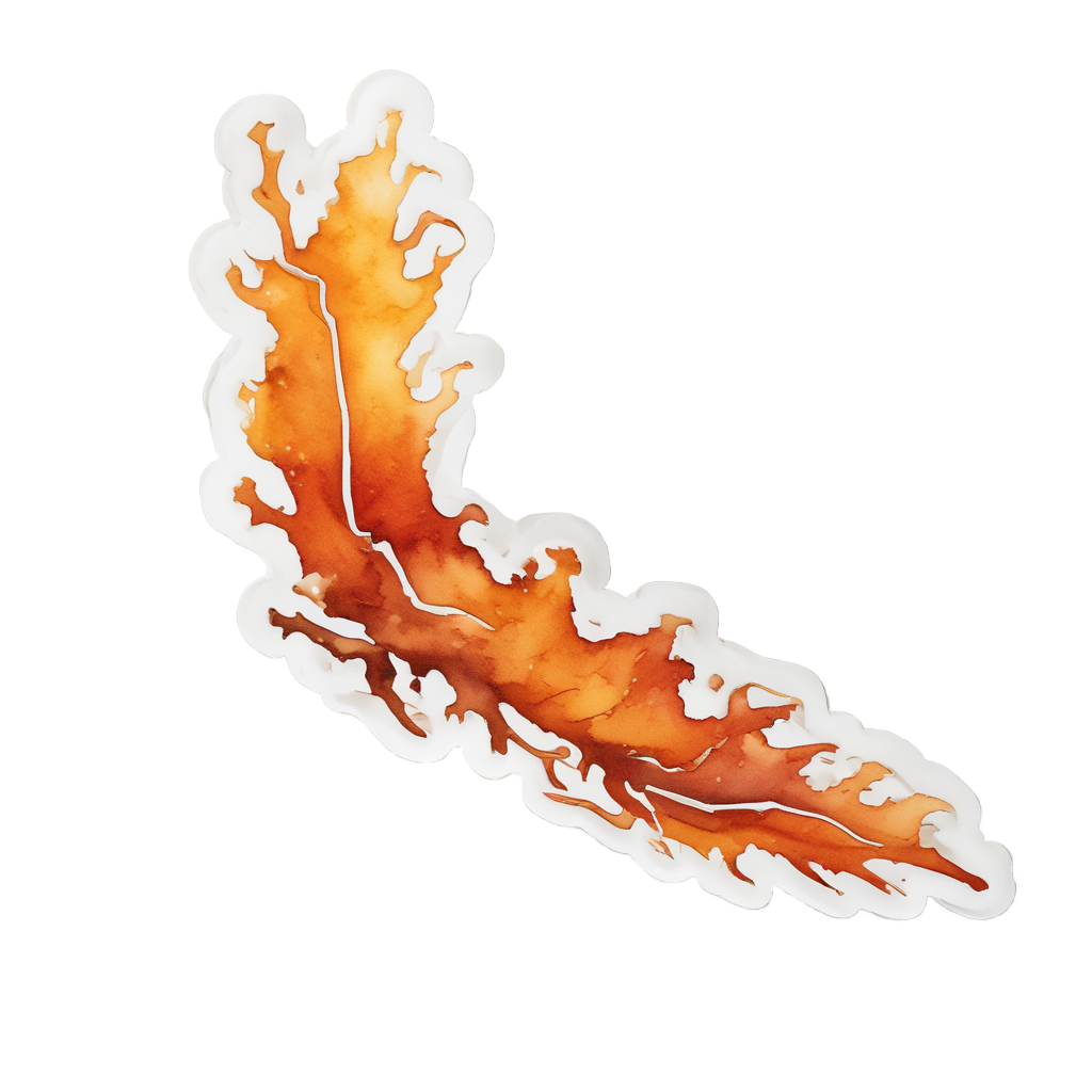 Autumn Lightning Vein — high voltage stickers