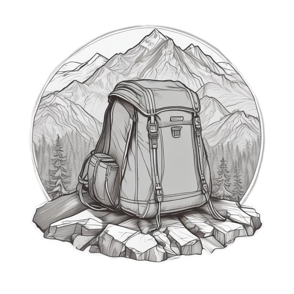 Backpacker's Rest — outdoorsman stickers