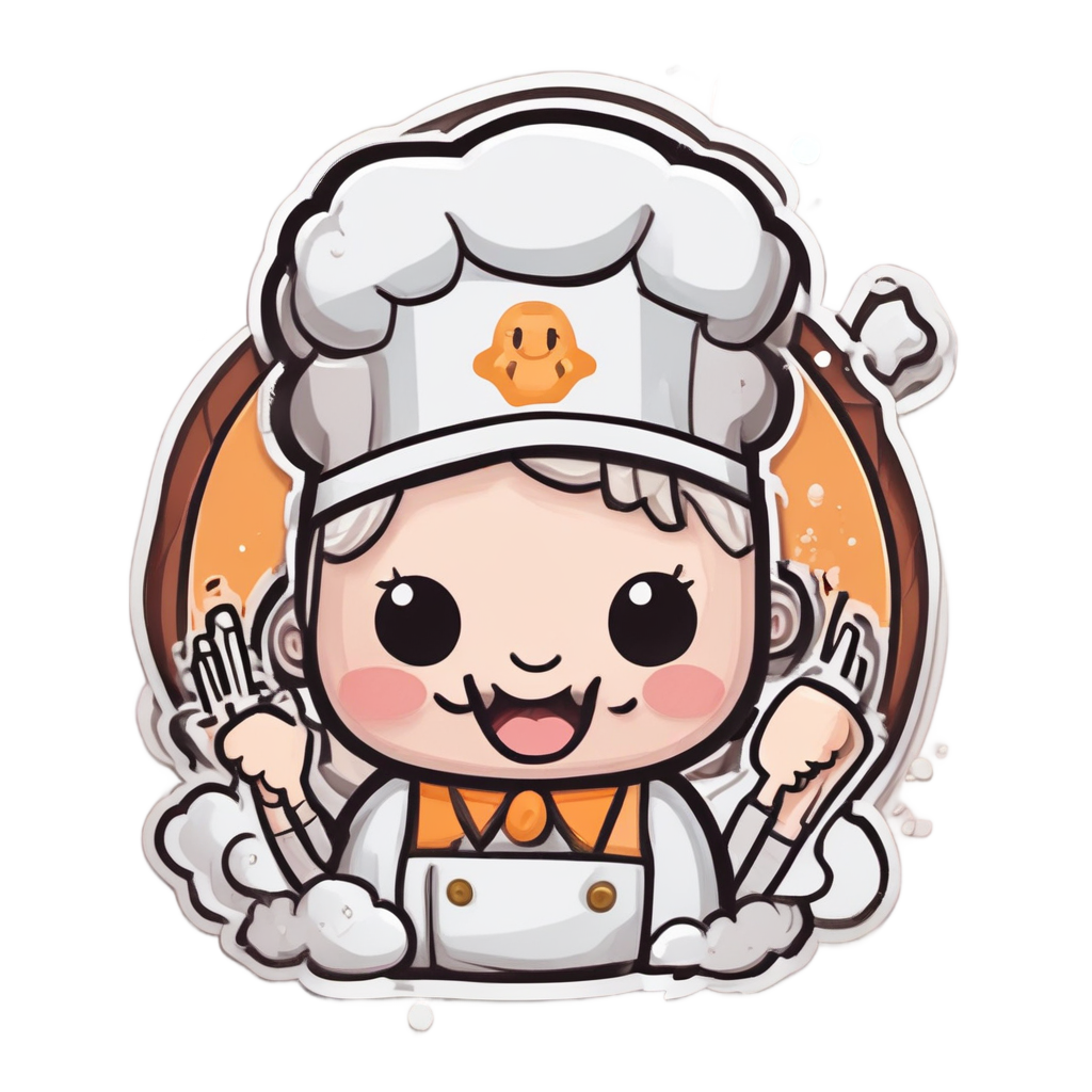 Baking Biohazard Chef — biohazard stickers