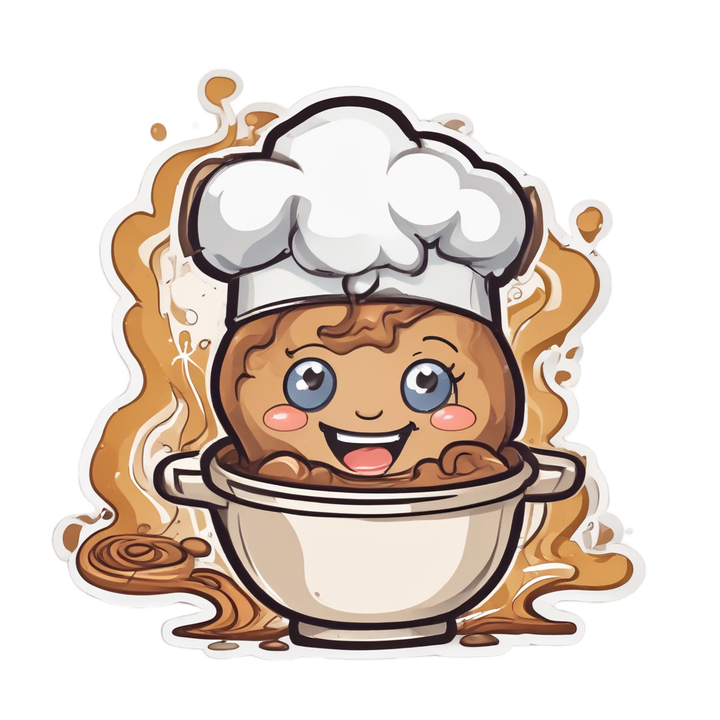 Baking Lightning Chef — high voltage stickers