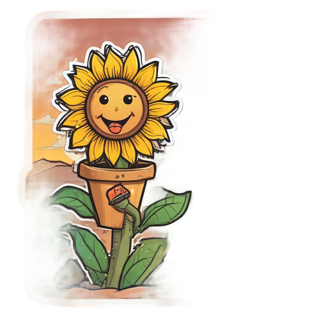 Baking Sunflower — open road stickers