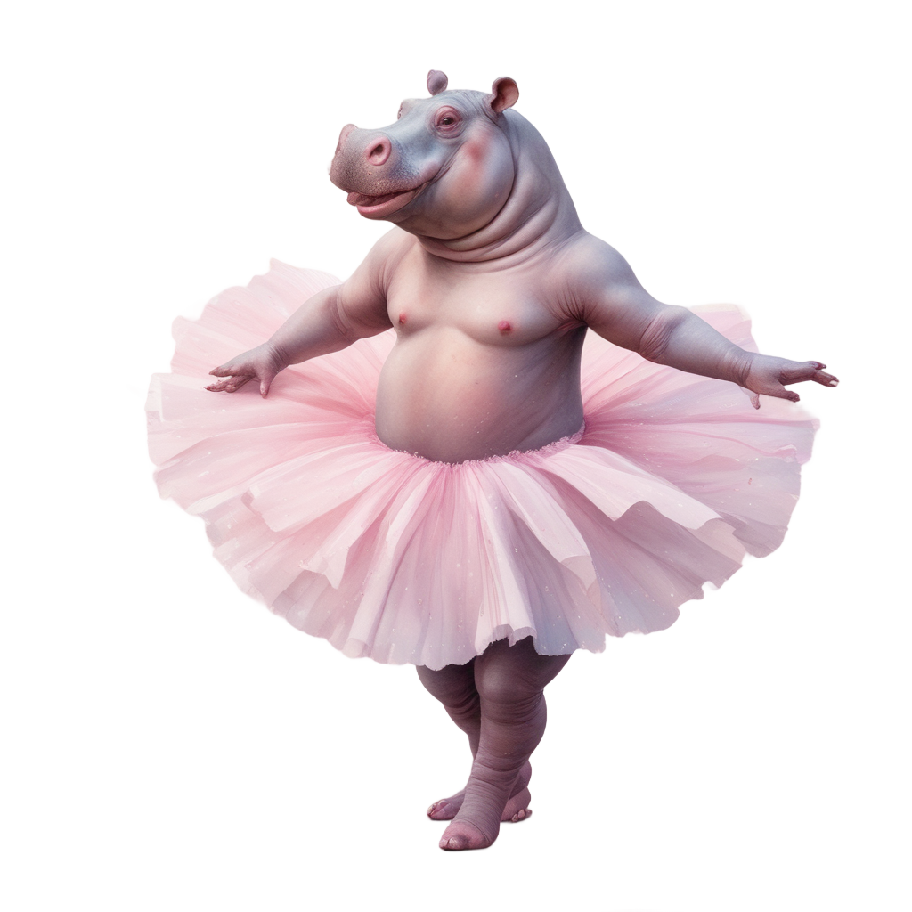 Ballet Pirouette — safari nursery stickers