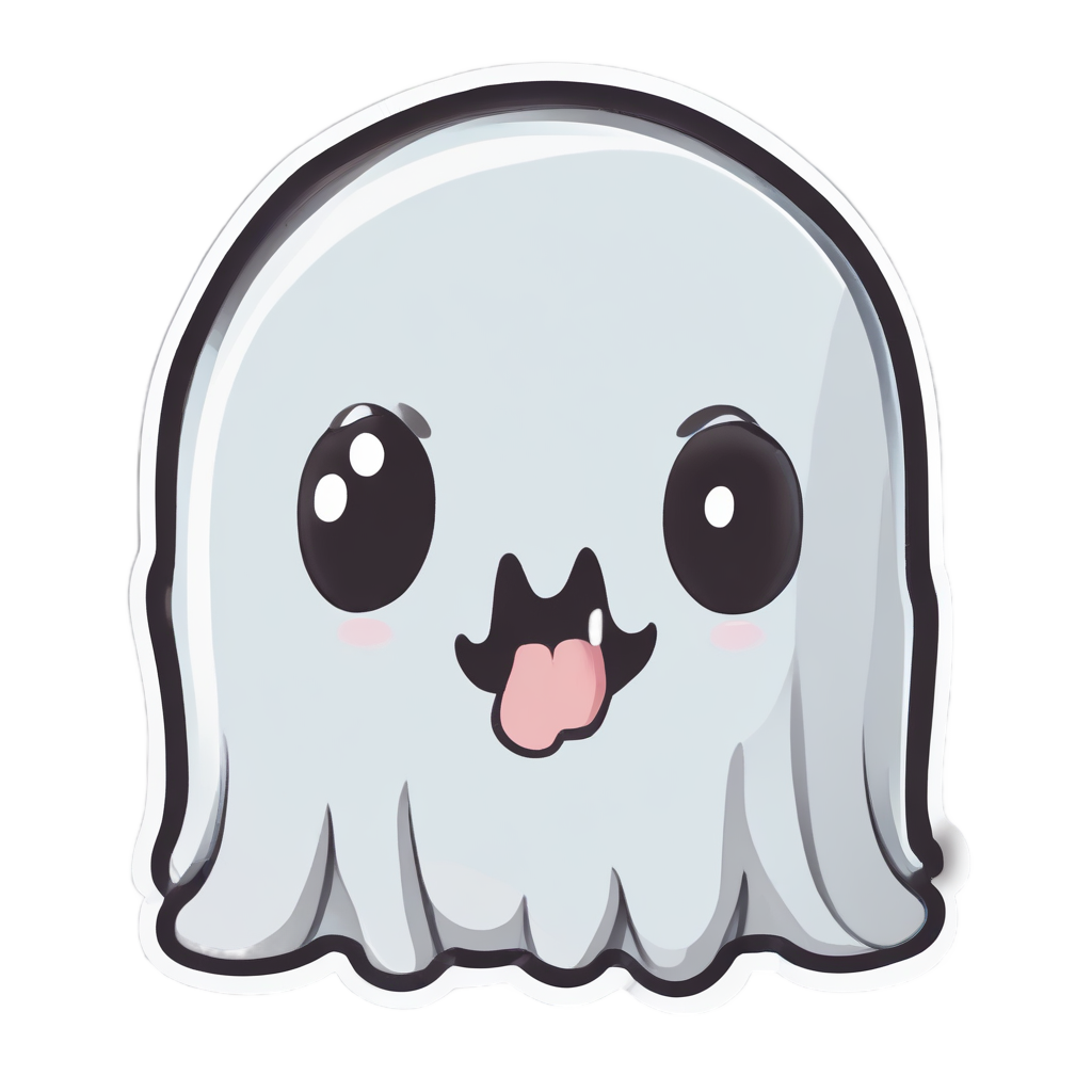 Bandaid Boo Sniffle — creepy-cute stickers