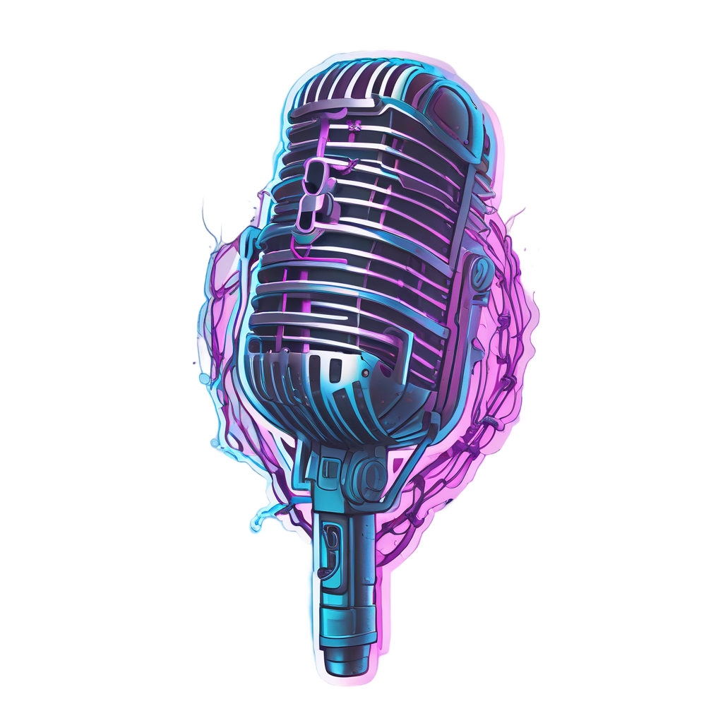 Barbed Microphone Standoff — barbed wire stickers