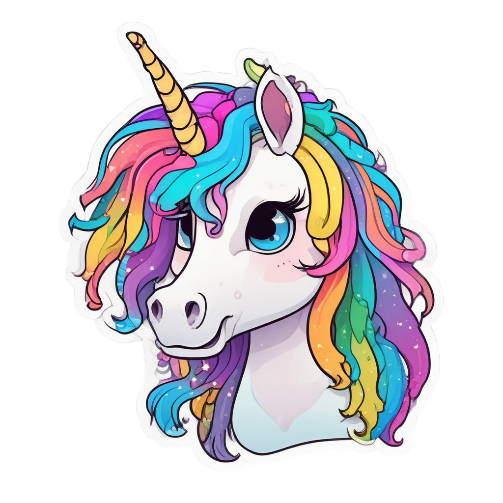 Barbed Star Unicorn — barbed wire stickers