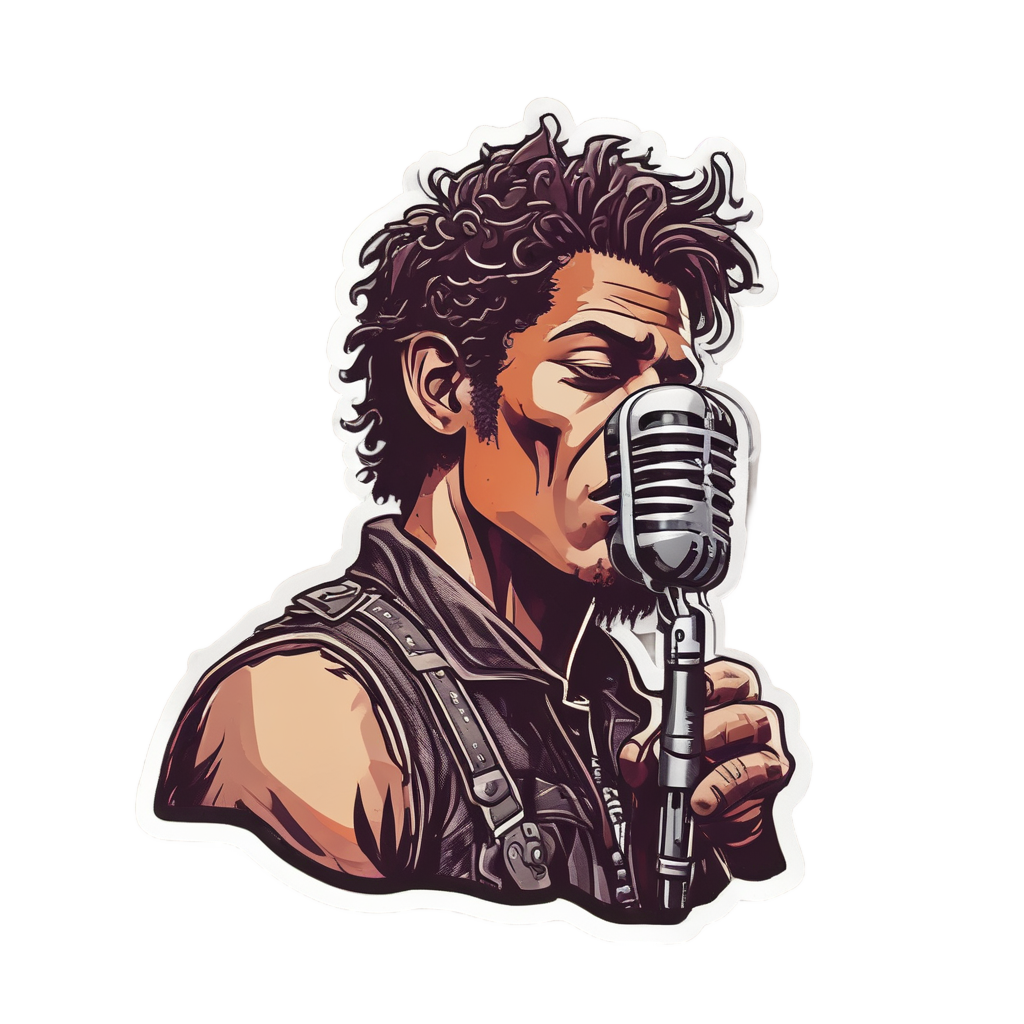 Barbed Wire Balladeer — barbed wire stickers