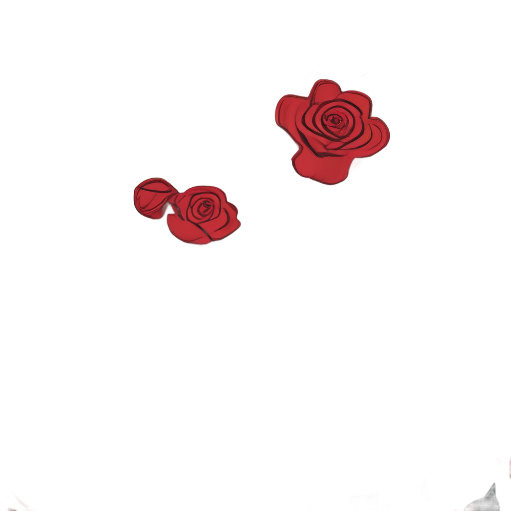 Barbed Wire Rose Heart — gothic stickers