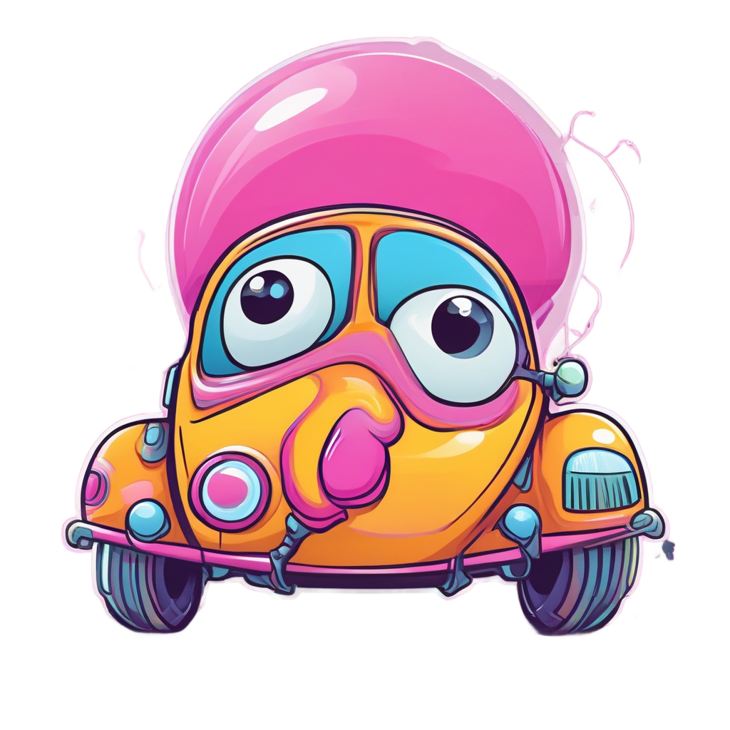 Beatle Bubblegum Blower — animals & pets stickers