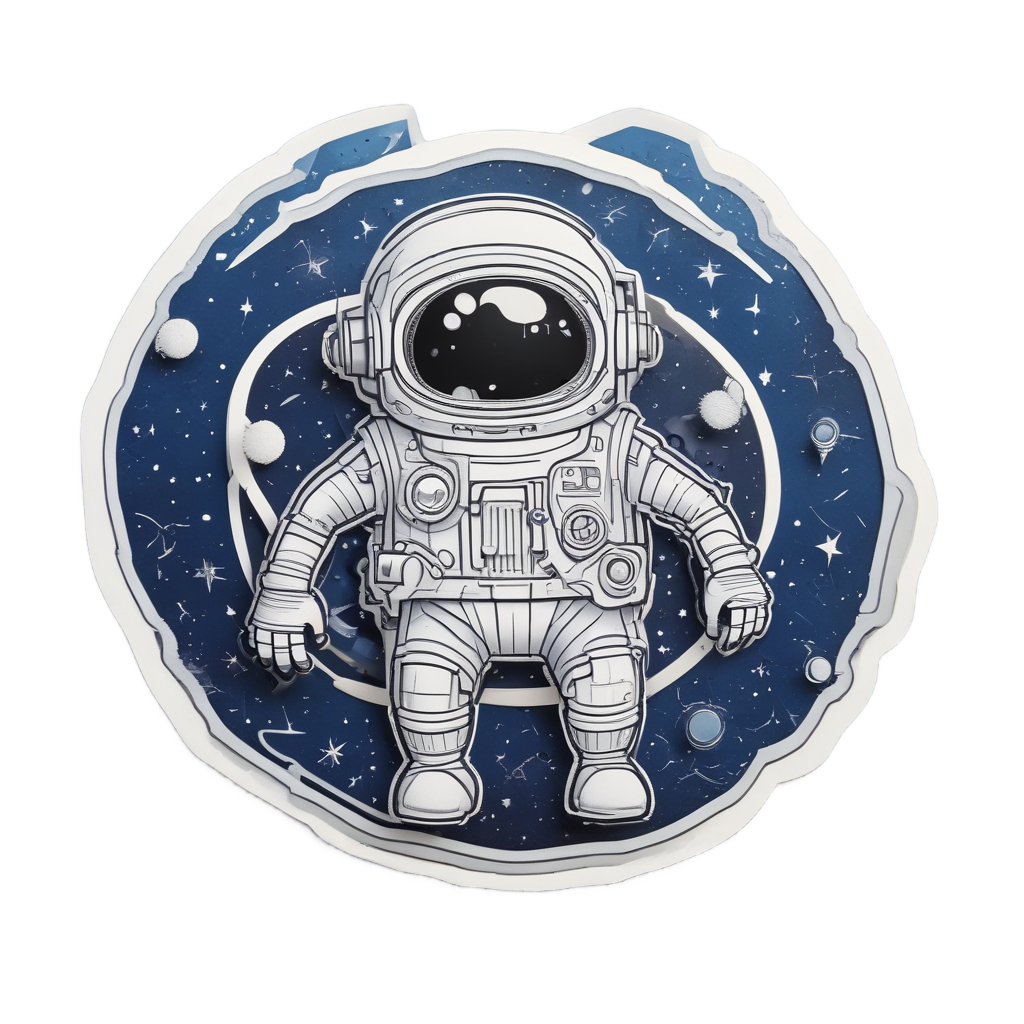 Beetle Astronaut Explorer — animals & pets stickers