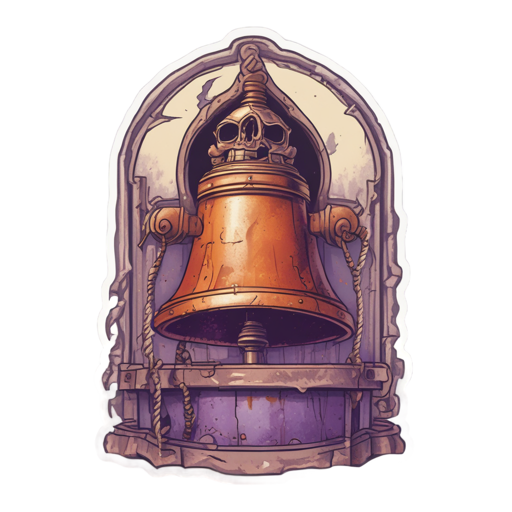 Bell of Insomnia — b-movie stickers