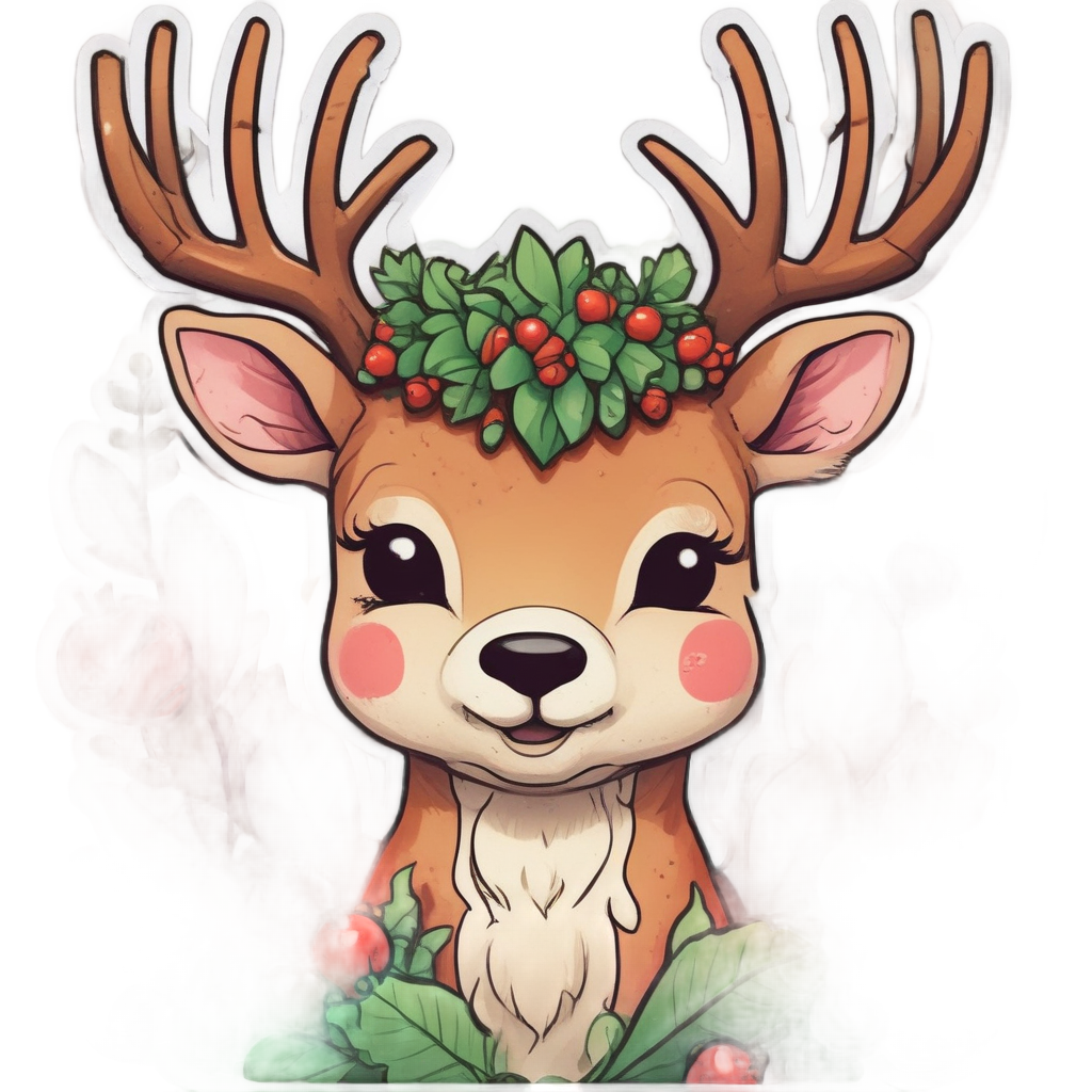 Berry Crown Cuteness — outdoorsman stickers