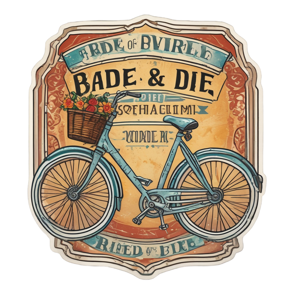 Bicycle Brigade Banner — open road stickers