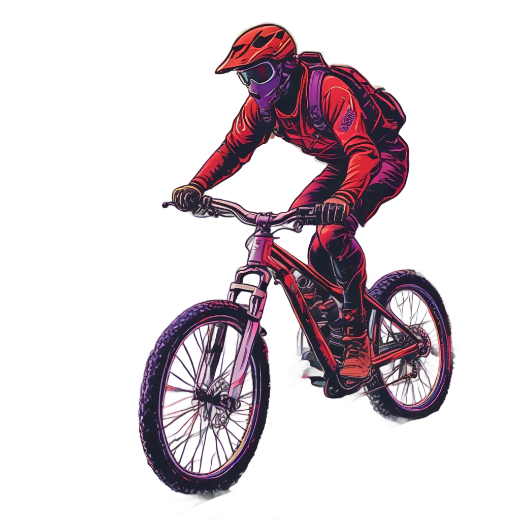 Biker Crest Ascent — outdoorsman stickers