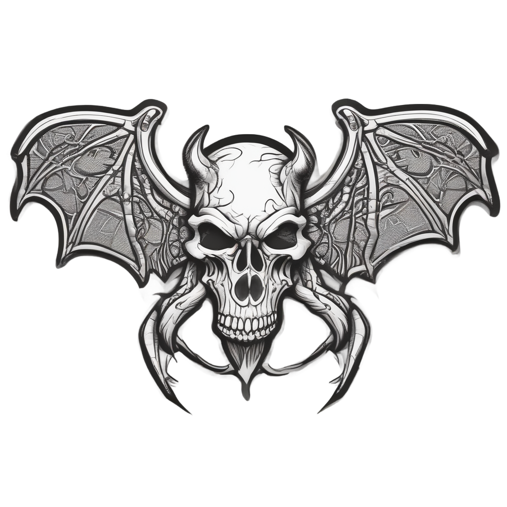 Biohazard Bat Wings — biohazard stickers