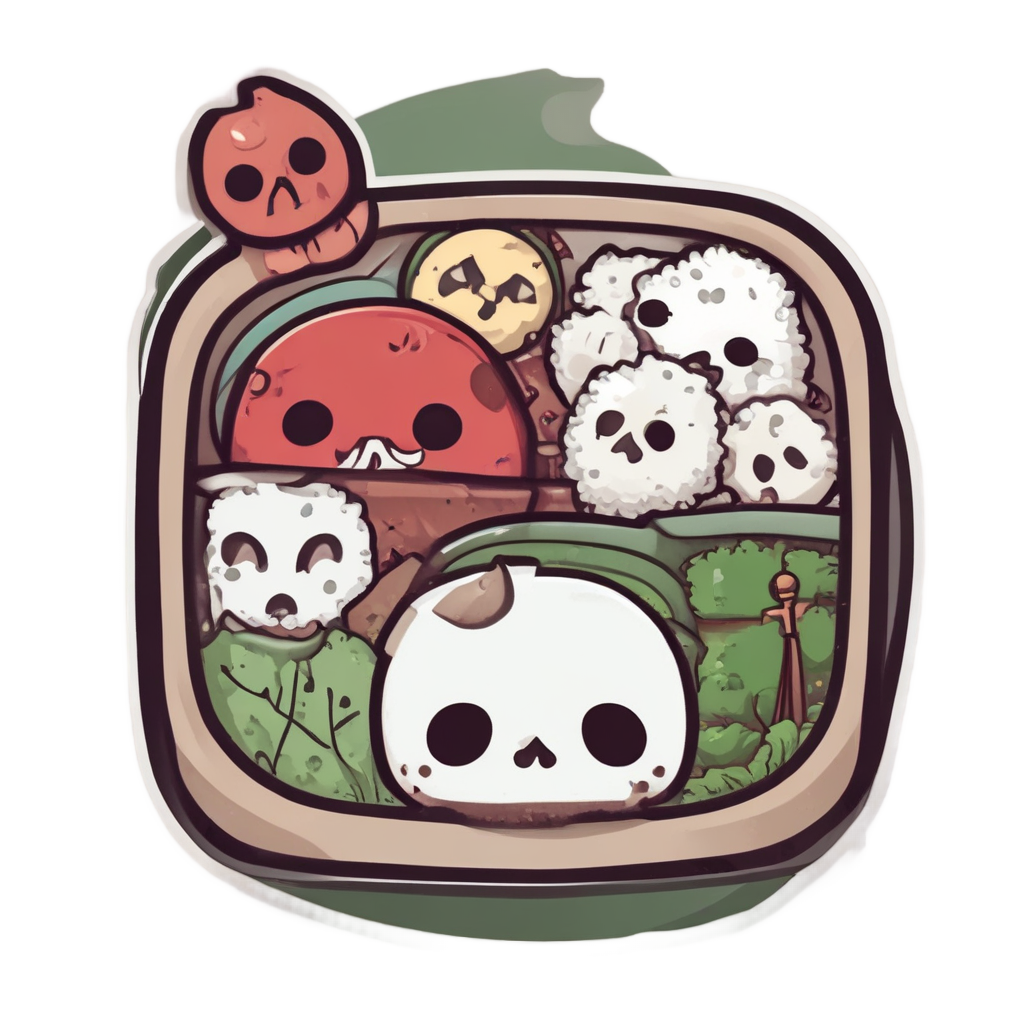 Biohazard Bento Box — biohazard stickers