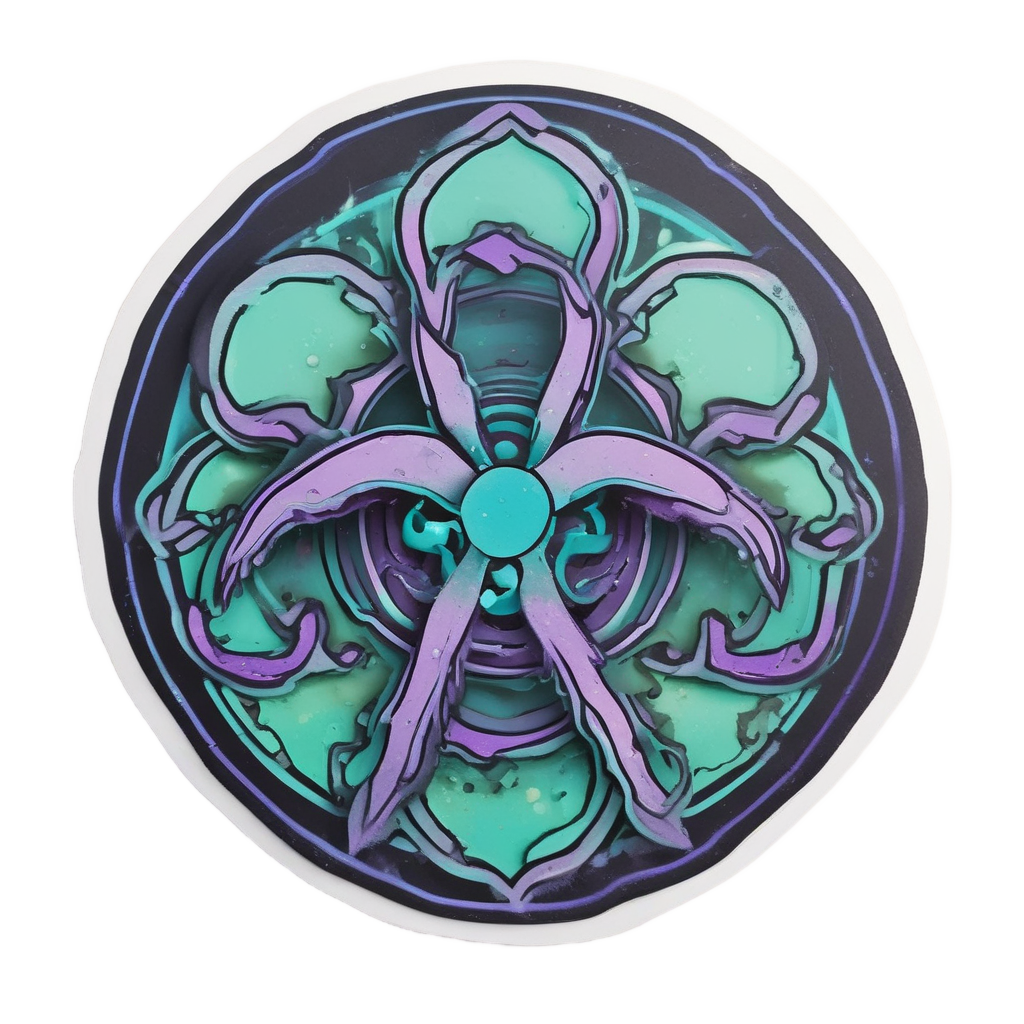 Biohazard Bloom Spore — biohazard stickers