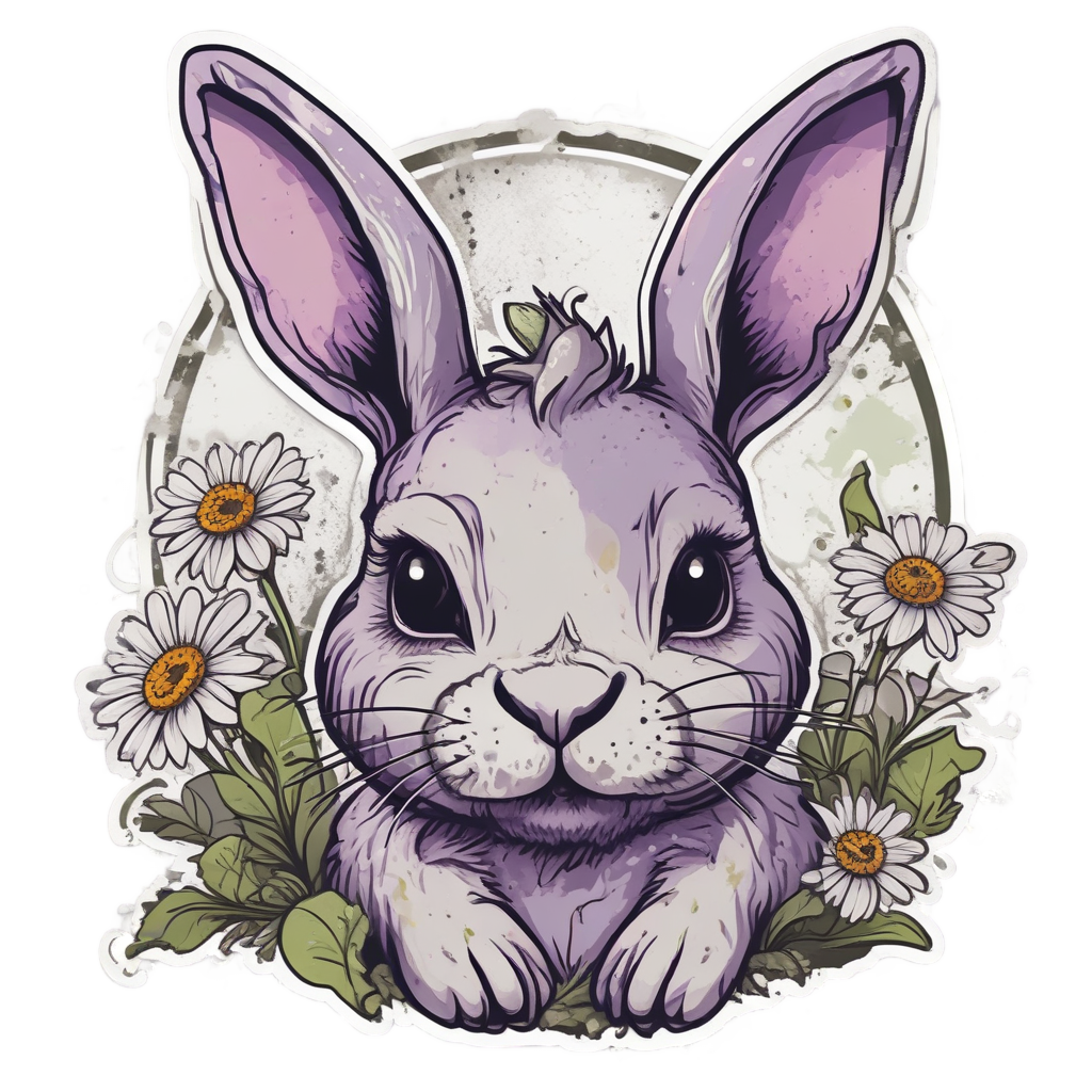Biohazard Bunny Ears — biohazard stickers