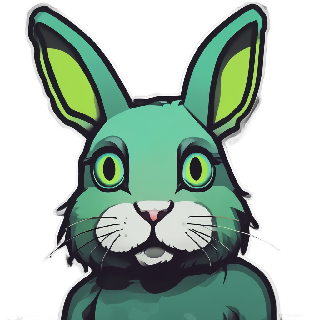 Biohazard Bunny Ears — biohazard stickers