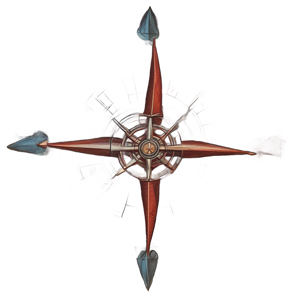 Biohazard Compass Rose — biohazard stickers