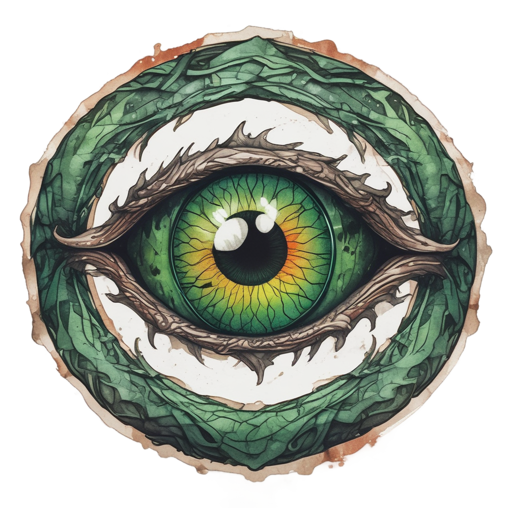 Biohazard Dragon Eye — biohazard stickers