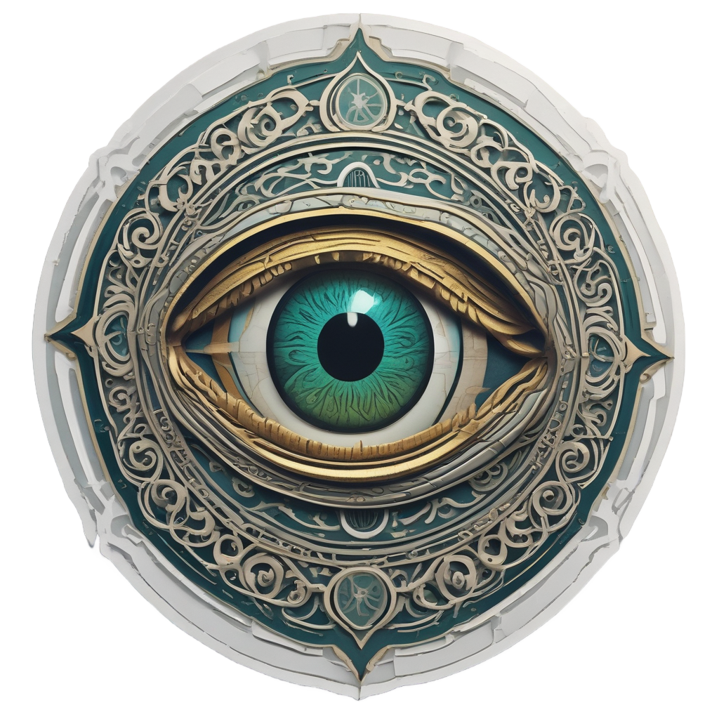Biohazard Eye Papercut — biohazard stickers